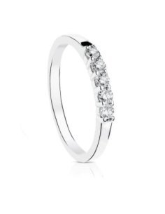 18K SORTIJA DIAMANTES TALLA...