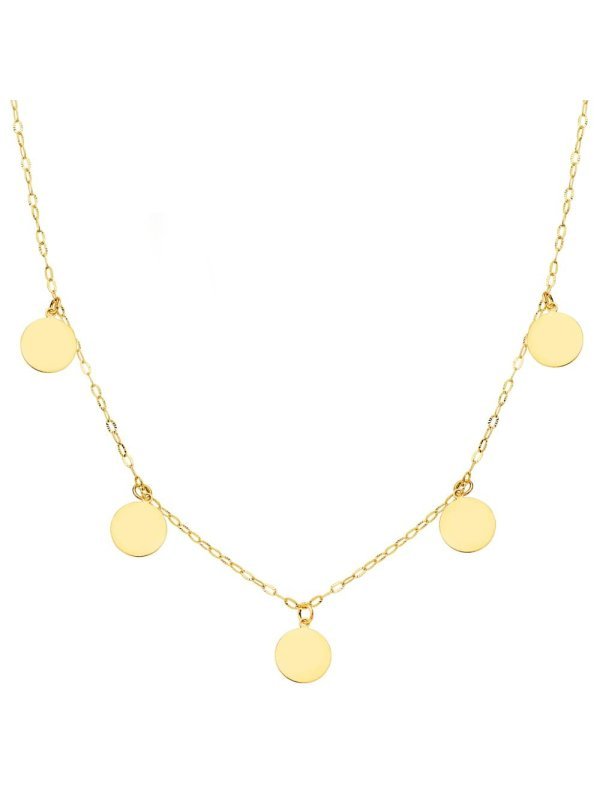 18K GARGANTILLA ORO AMARILLO CHAPAS...