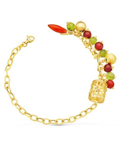 18K PULSERA ORO AMARILLO...