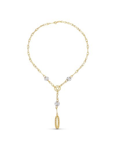 18K GARGANTILLA ORO BICOLOR...