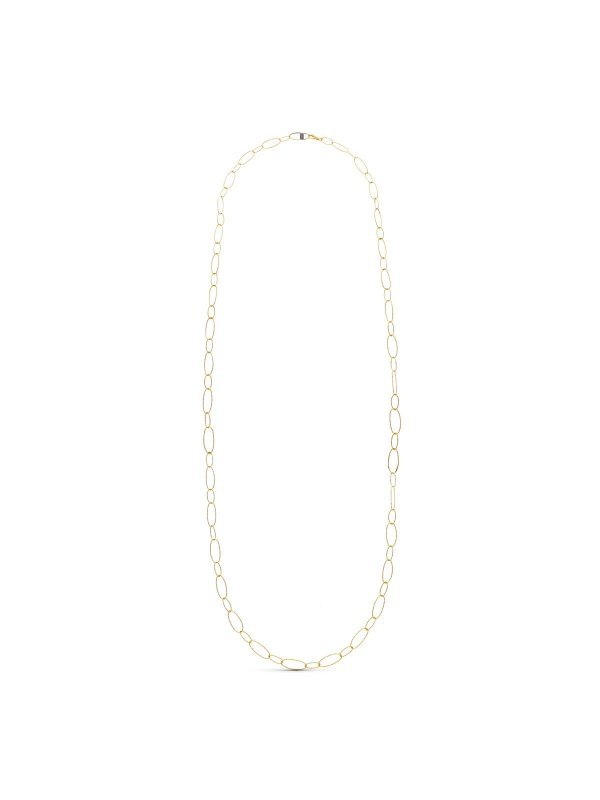 18K COLLAR ORO AMARILLO ESLABON...