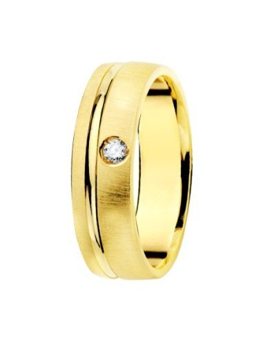 18K ALIANZA ORO AMARILLO MATIZADA Y...