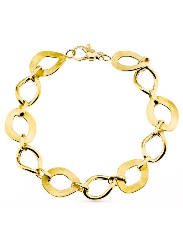 18K PULSERA ESLABONES 9.50 GR