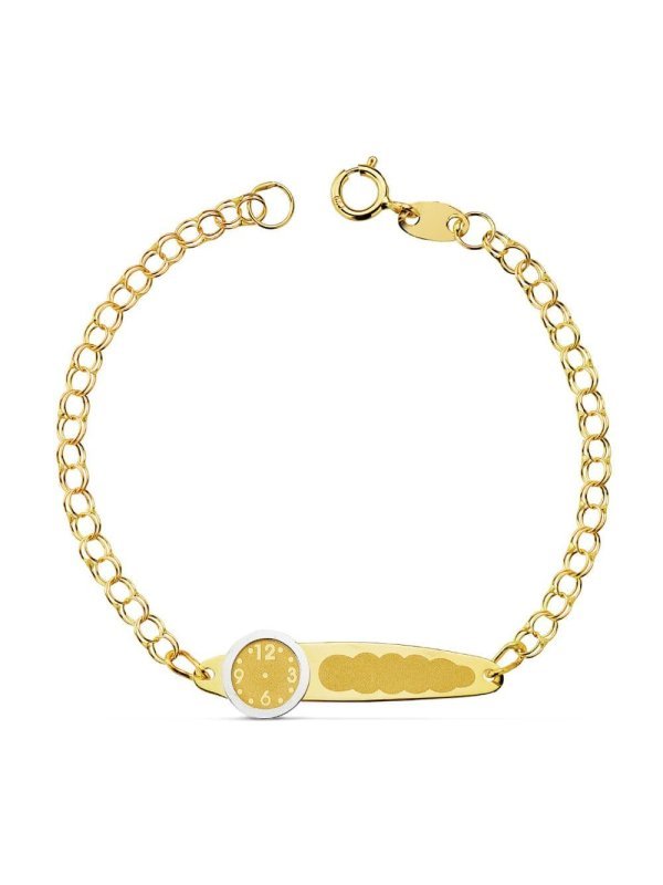 18K ESCLAVA ORO AMARILLO HUNGARA...