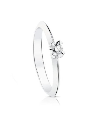 18K SOLITARIO DIAMANTE TALLA...