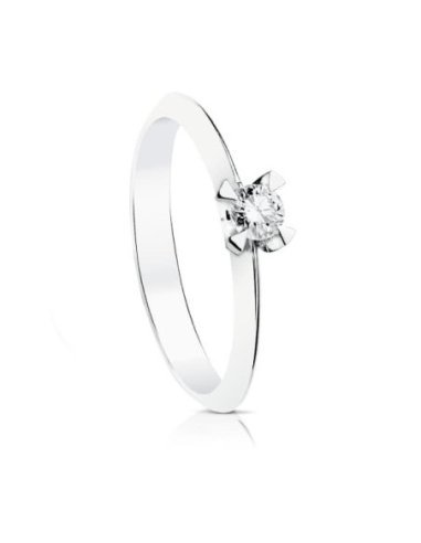 18K SOLITARIO DIAMANTE TALLA...