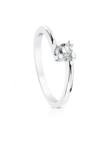 18K SOLITARIO DIAMANTE TALLA...