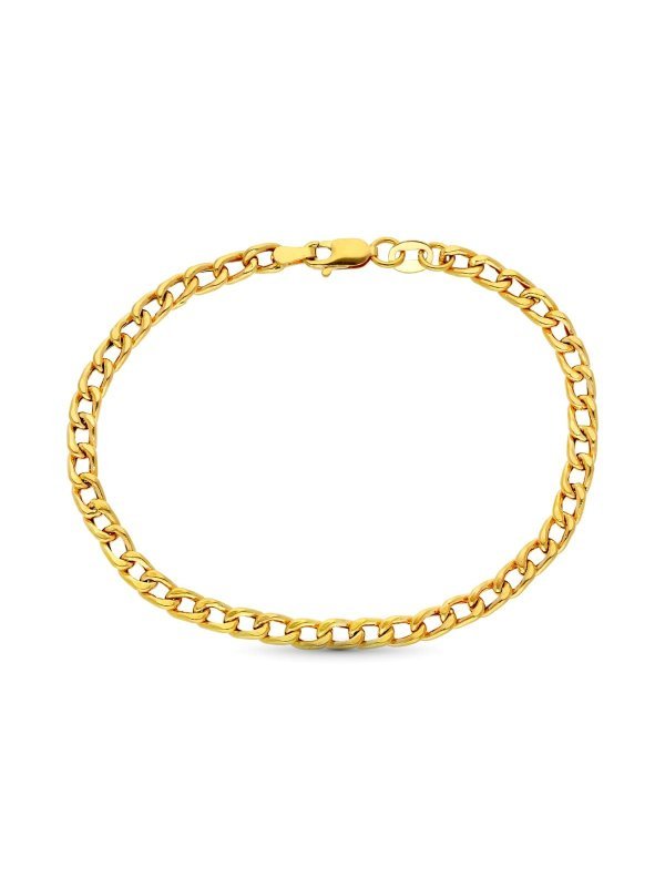 18K PULSERA ORO AMARILLO HUECA...