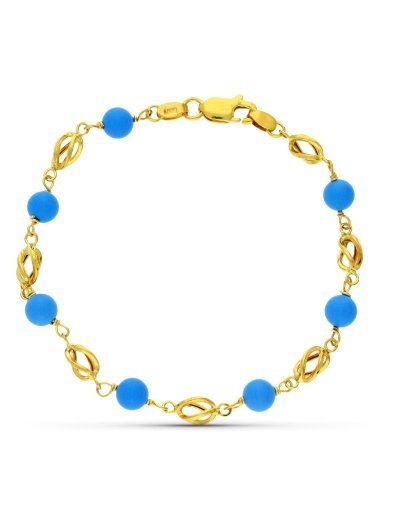 18K PULSERA ORO AMARILLO...