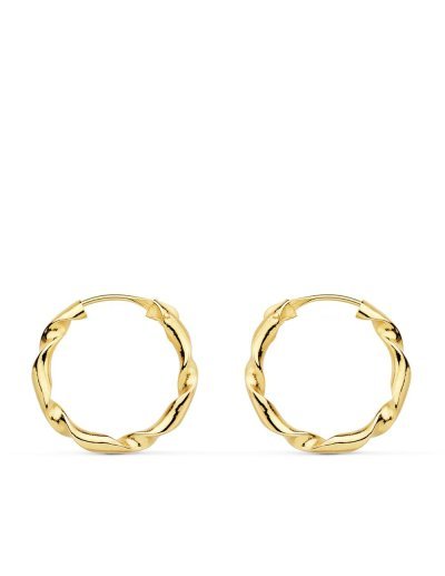 18K AROS ORO AMARILLO...