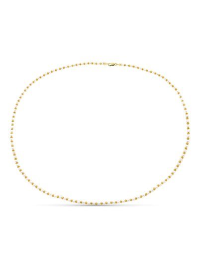18K COLLAR PERLA Y ANILLAS...