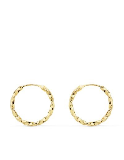 18K AROS ORO AMARILLO...