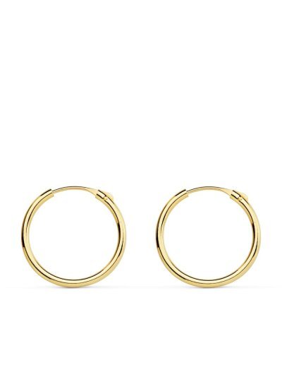 18K AROS ORO AMARILLO...