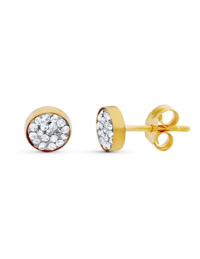 18K PENDIENTES CIRCONITAS...