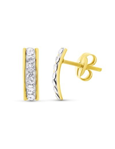 18K PENDIENTES CIRCONITAS...