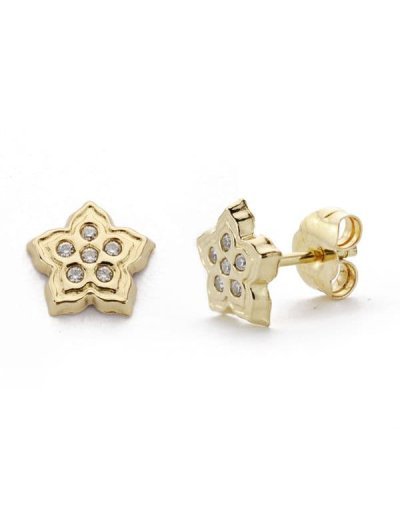 18K PENDIENTES ORO AMARILLO...