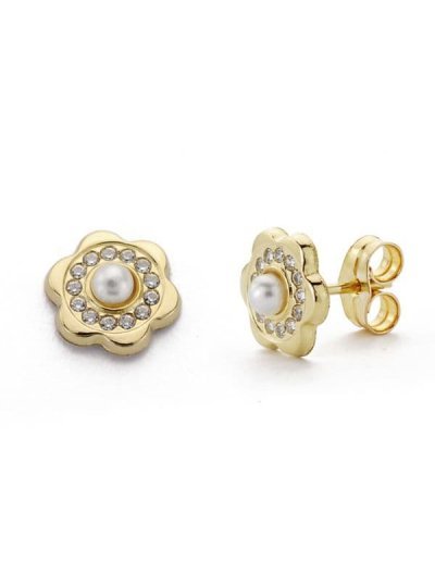 18K PENDIENTES ORO AMARILLO...