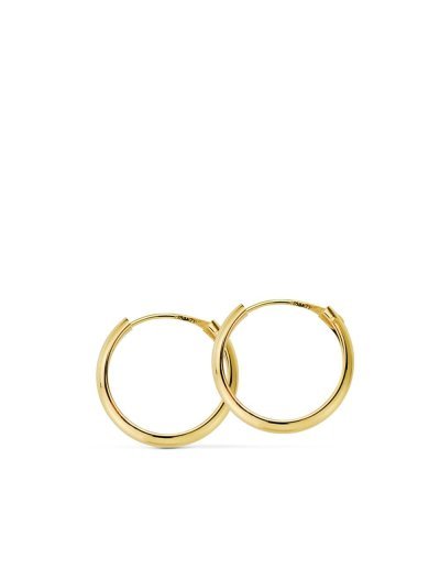18K AROS ORO AMARILLO MEDIA...