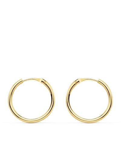 18K AROS ORO AMARILLO...