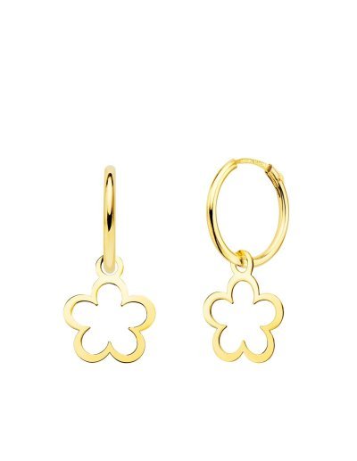 18K AROS ORO AMARILLO TUBO...