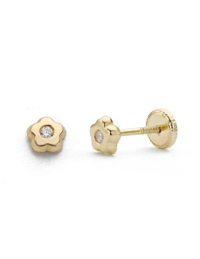18K PENDIENTES ORO AMARILLO...