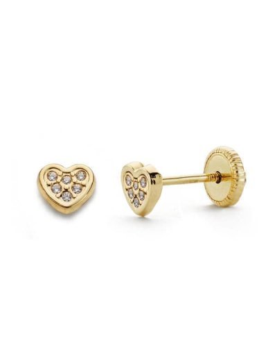 18K PENDIENTES ORO AMARILLO...