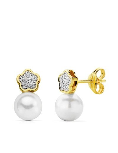 18K PENDIENTES COMUNION...