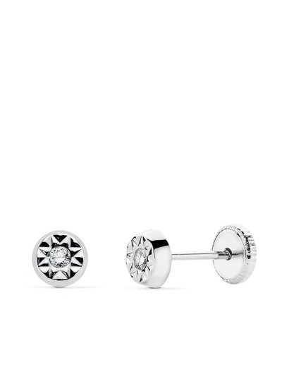 18K PENDIENTES CIRCONITAS...