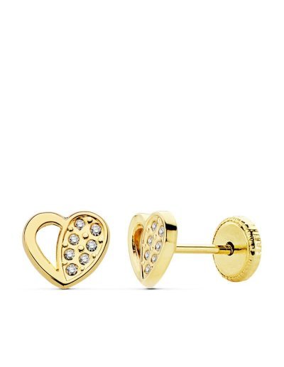 18K PENDIENTES ORO AMARILLO...