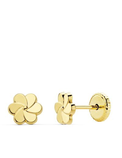 18K PENDIENTES ORO AMARILLO...