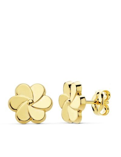 18K PENDIENTES ORO AMARILLO...