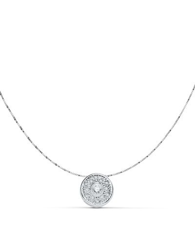 18K COLGANTE CIRCONITAS ORO...