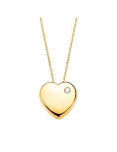 18K COLGANTE CORAZON...