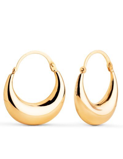 18K PENDIENTES HUECOS...