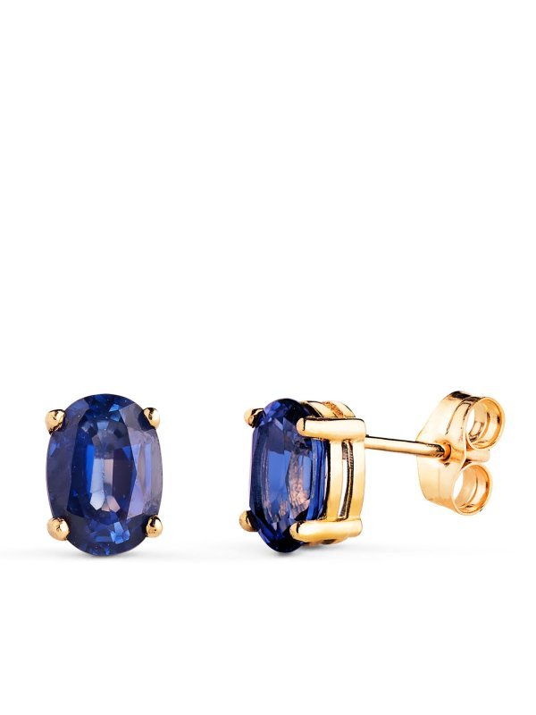 18K PENDIENTES ORO AMARILLO GARRAS...