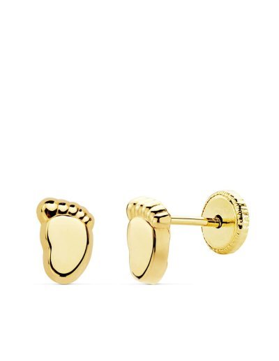 18K PENDIENTES ORO AMARILLO...