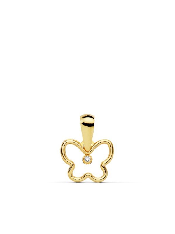 18K COLGANTE ORO AMARILLO MINI...