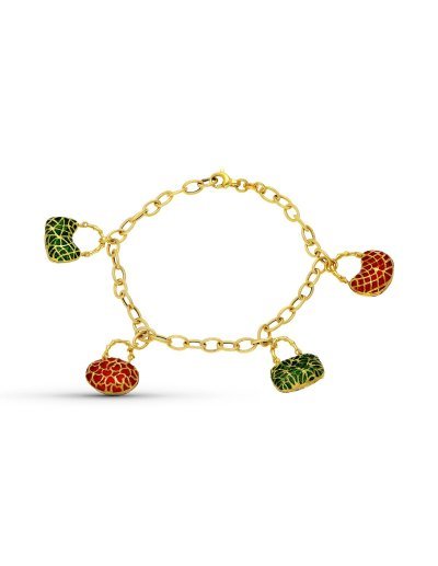 18K PULSERA ORO AMARILLO...