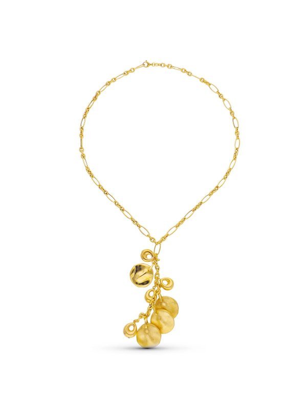 18K GARGANTILLA ORO AMARILLO COLGANTE