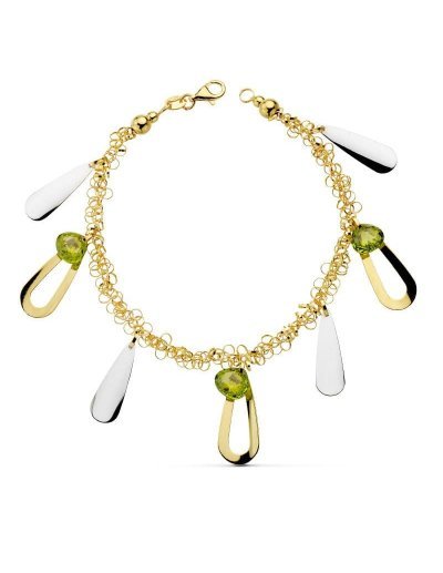 18K PULSERA BICOLOR...