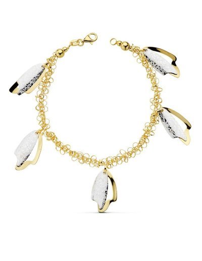 18K PULSERA BICOLOR...