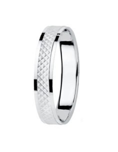 18K ALIANZA ORO BLANCO...