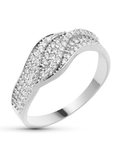 18K SORTIJA ORO BLANCO...