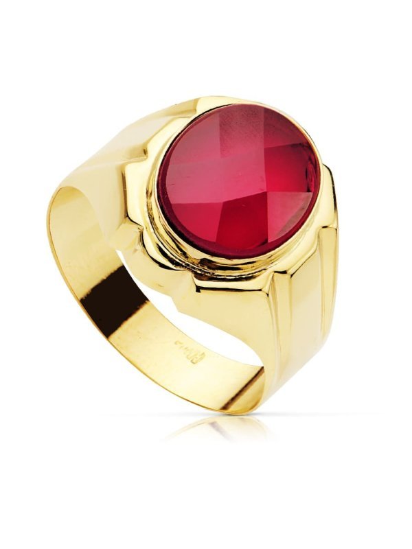 18K SELLO ORO AMARILLO HUECO...