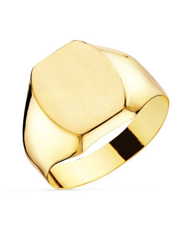 18K SELLO ORO AMARILLO CABALLERO...