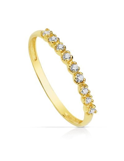 18K SORTIJA ORO AMARILLO 9...