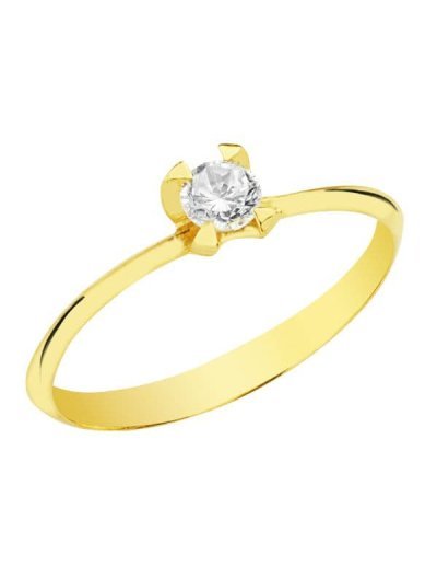 18K SOLITARIO ORO AMARILLO...