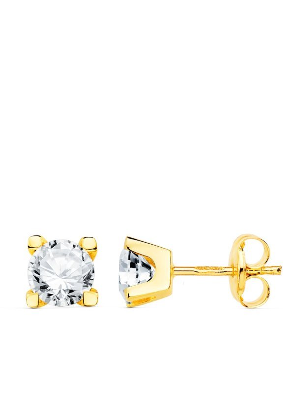 18K PENDIENTES ORO AMARILLO...