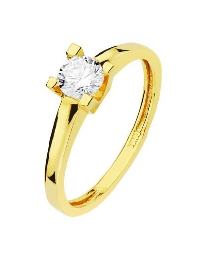 18K SOLITARIO ORO AMARILLO...
