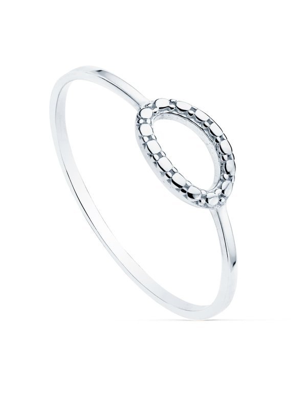 18K SORTIJA ORO BLANCO LISA MOTIVO...